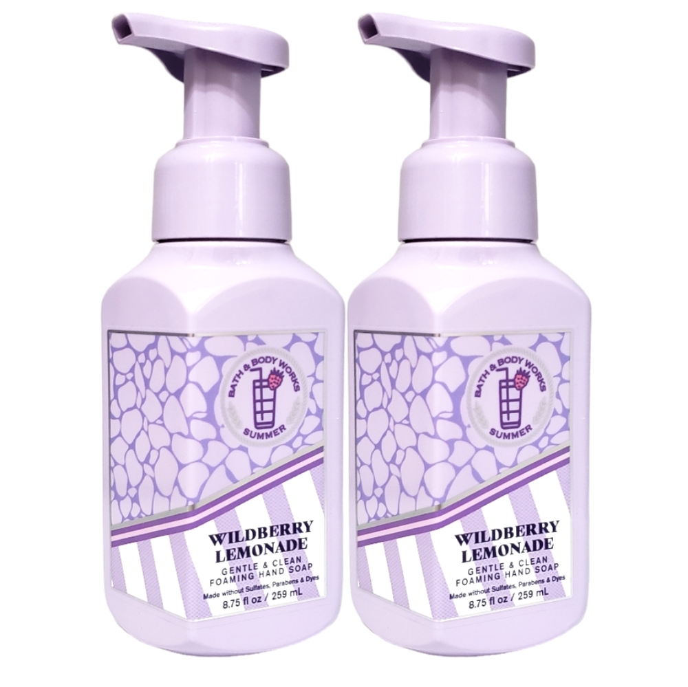 Wildberry Lemonade Foaming Hand Soap Set of 2 - Picture 1 of 2